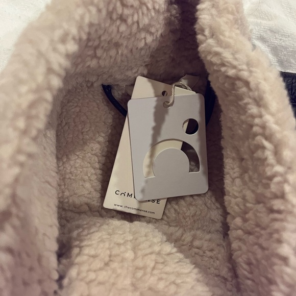 Brand new faux leather and Sherpa jacket - Picture 3 of 4